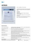 ACR22G Spec Sheet ACR22G Spec Sheet