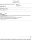 ADM High Gluten Flour Spec Sheet