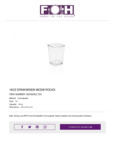 ADO005CLT23 Glass Specsheet