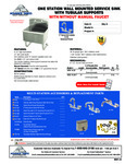 Advance Tabco WSS-16-25-F_109WSS1625F_Specsheet