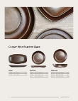 International Tableware Specsheet - Copper Mine