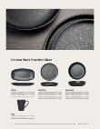 International Tableware Specsheet - Carbon Black