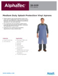Ansell Healthcare 56-009 Specs