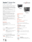 Alto-Shaam VMC-F3G and VMC-F4G Specsheet