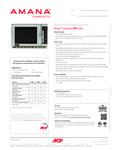 Amada RFS12TS Spec sheet