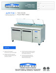 APP71R Specsheet APP71R Specsheet