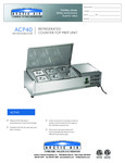 Spec Sheet Spec Sheet
