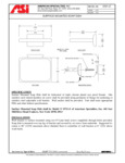 ASI 0721-Z Spec Sheet ASI 0721-Z Spec Sheet
