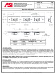 ASI 0796 Spec Sheet ASI 0796 Spec Sheet