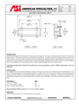 ASI 130 Spec Sheet ASI 130 Spec Sheet