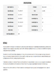 Aspect Specsheet Aspect Specsheet