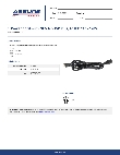 Assure Parts 190PWRCORD1 Specsheet Assure Parts 190PWRCORD1 Specsheet
