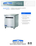 AUC27F Specsheet AUC27F Specsheet