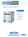 AUC27R Specsheet