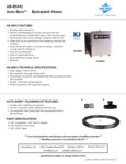 OMNI-RINSE AB-BSM1 AUTO-BURN™ BACKSPLASH MOUNT CONVERSION HEAD OMNI-RINSE AB-BSM1 AUTO-BURN™ BACKSPLASH MOUNT CONVERSION HEAD