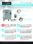 AutoFry MTI-5LV Spec Sheet