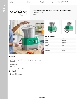 AvaMix 928BFP34GY Specsheet