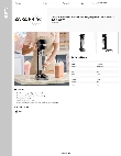 AvaMix 928RDM1BLK Specsheet