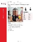 Avantco Equipment 177DHC26 Specsheet