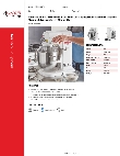 Avantco Equipment 177MIX8GWH Specsheet