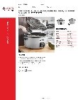 Avantco Equipment 177RCB60 Specsheet