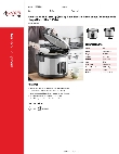Avantco Equipment 177RCSB60 Specsheet Avantco Equipment 177RCSB60 Specsheet