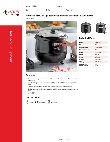 Avantco Equipment 177S600 Specsheet