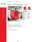 Avantco Equipment 177S600RD Specsheet