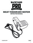 Avantco MT-31MTR Meat Tenderizer Motor Parts Spec Sheet Avantco MT-31MTR Meat Tenderizer Motor Parts Spec Sheet