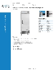 Avantco Refrigeration 178A19RHC Specsheet