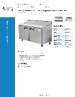 Avantco Refrigeration 178APT60HC Specsheet
