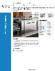 Avantco Refrigeration 178UBB2HCS Specsheet