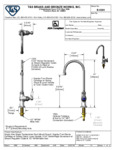 FAUCET DECK MT SNGL 5-3/4" GOOSENECK S-R 5.59 GPM