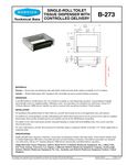 Specifications Sheet 