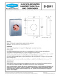 B-3541 Dispenser_Specsheet