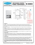 Specifications Sheet 