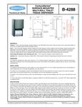 Specifications Sheet 