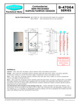Specification Sheet