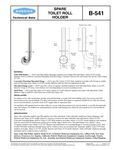 Specifications Sheet 