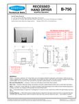 B-750 Spec Sheet