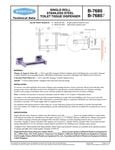 Specifications Sheet 