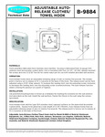 B-9884 spec sheet