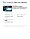 HP 727 130-ML GRAY DESIGNJET