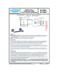 Specifications Sheet 