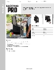 Backyard Pro 554BPF4G Specsheet