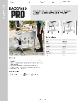 Backyard Pro 554BPGST2WLP Specsheet