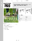 Backyard Pro 554BPSQ212 Specsheet Backyard Pro 554BPSQ212 Specsheet