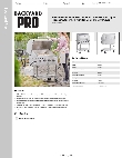 Backyard Pro KIT Specsheet