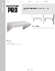 Backyard Pro 554C3H8SHELF Specsheet