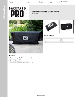 Backyard Pro 554CHARCVR60 Specsheet